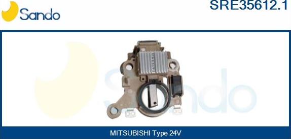 Sando SRE35612.1 - Регулятор напряжения, генератор autospares.lv