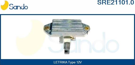 Sando SRE21101.0 - Регулятор напряжения, генератор autospares.lv