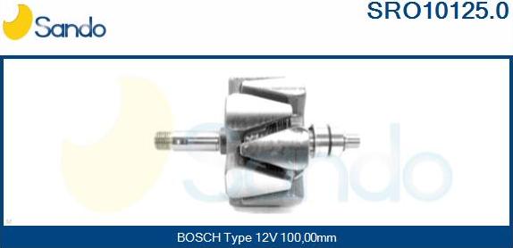 Sando SRO10125.0 - Ротор, генератор autospares.lv