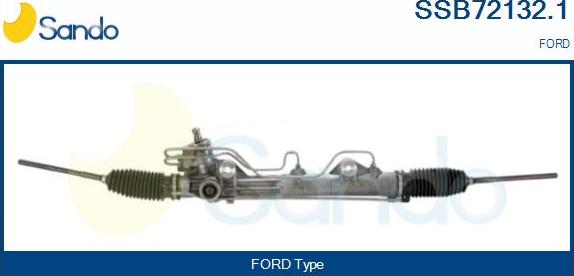 Sando SSB72132.1 - Рулевой механизм, рейка autospares.lv