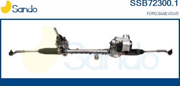 Sando SSB72300.1 - Рулевой механизм, рейка autospares.lv