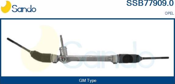 Sando SSB77909.0 - Рулевой механизм, рейка autospares.lv