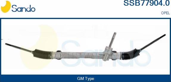 Sando SSB77904.0 - Рулевой механизм, рейка autospares.lv