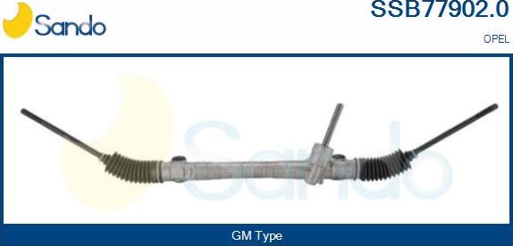 Sando SSB77902.0 - Рулевой механизм, рейка autospares.lv