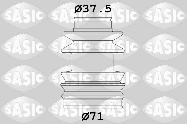 Sasic 9004669 - Пыльник, приводной вал autospares.lv