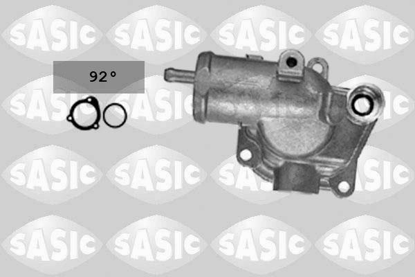 Sasic 9000722 - Термостат охлаждающей жидкости / корпус autospares.lv
