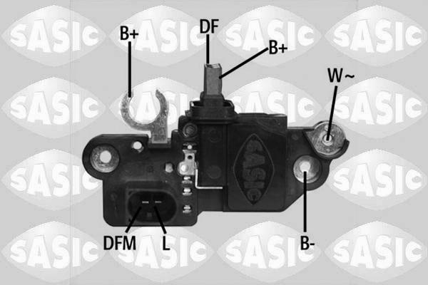 Sasic 9126008 - Регулятор напряжения, генератор autospares.lv