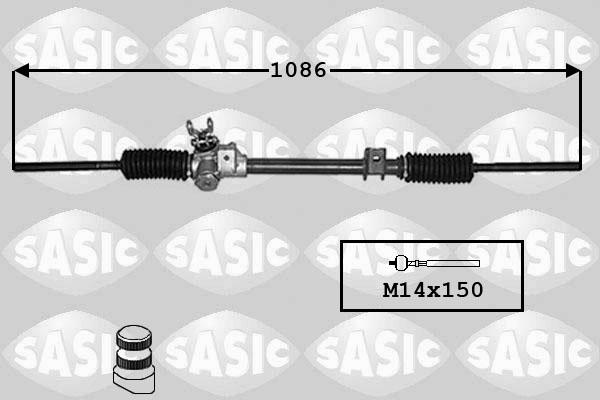 Sasic 4006008 - Рулевой механизм, рейка autospares.lv