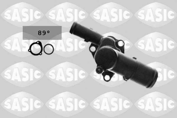 Sasic 4000371 - Термостат охлаждающей жидкости / корпус autospares.lv