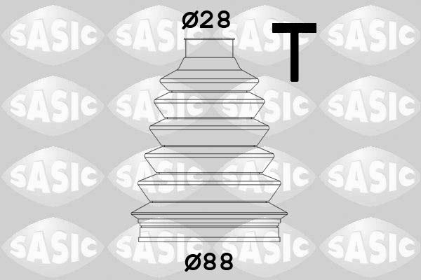 Sasic 4003455 - Пыльник, приводной вал autospares.lv