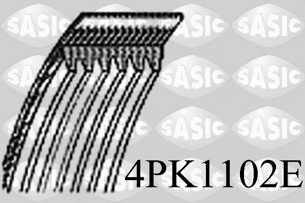 Sasic 4PK1102E - Поликлиновой ремень autospares.lv