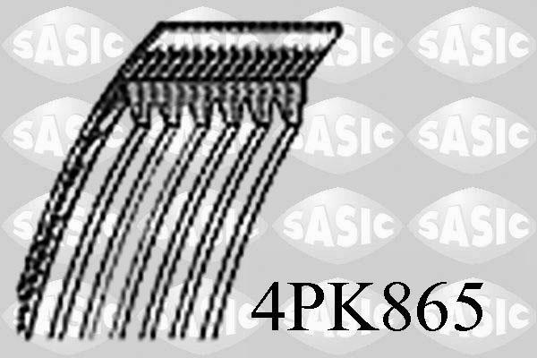 Sasic 4PK865 - Поликлиновой ремень autospares.lv
