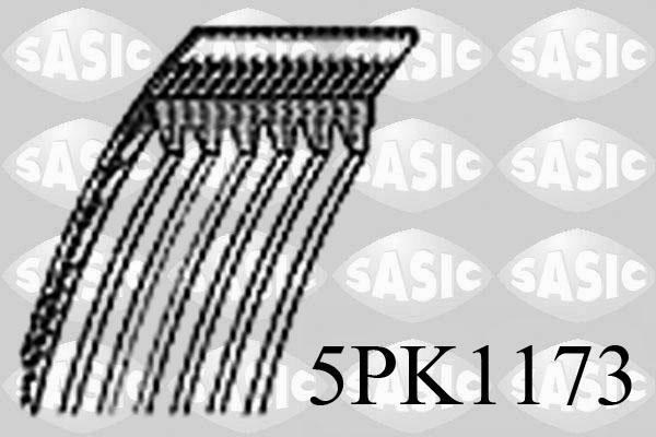 Sasic 5PK1173 - Поликлиновой ремень autospares.lv