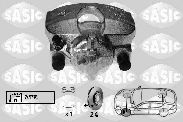 Sasic 6504012 - Тормозной суппорт autospares.lv