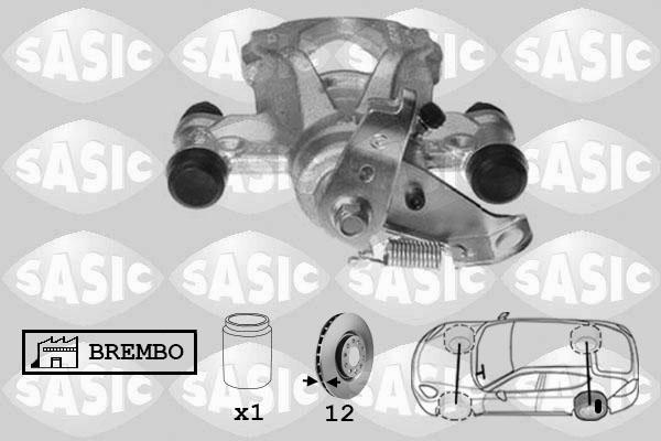 Sasic 6504038 - Тормозной суппорт autospares.lv