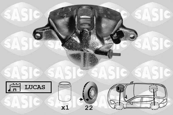 Sasic 6504029 - Тормозной суппорт autospares.lv