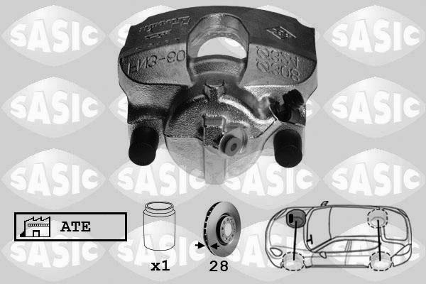 Sasic 6504021 - Тормозной суппорт autospares.lv