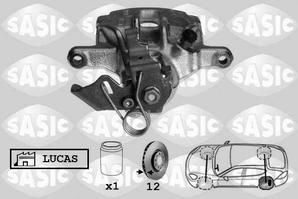 Sasic 6504022 - Тормозной суппорт autospares.lv