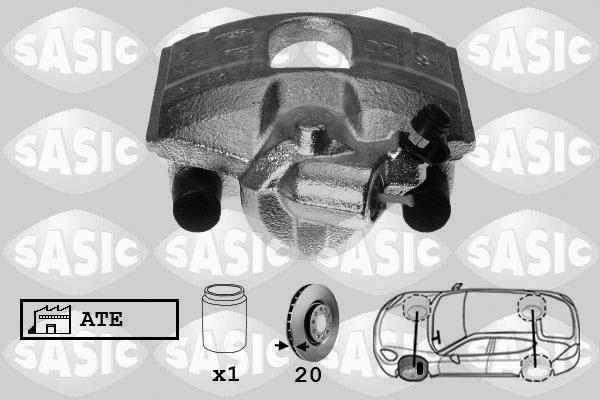 Sasic 6506094 - Тормозной суппорт autospares.lv