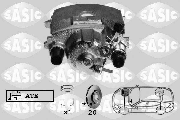 Sasic 6506091 - Тормозной суппорт autospares.lv