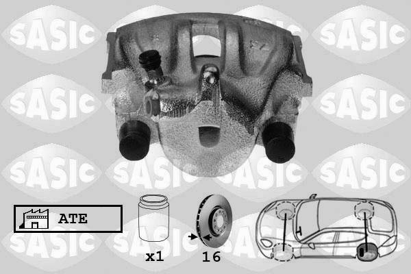 Sasic 6506052 - Тормозной суппорт autospares.lv