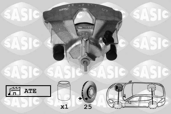 Sasic 6506063 - Тормозной суппорт autospares.lv