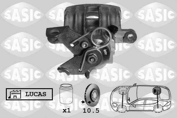 Sasic 6506003 - Тормозной суппорт autospares.lv