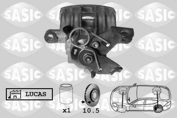 Sasic 6506002 - Тормозной суппорт autospares.lv