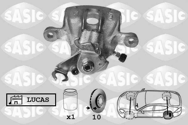 Sasic 6506084 - Тормозной суппорт autospares.lv