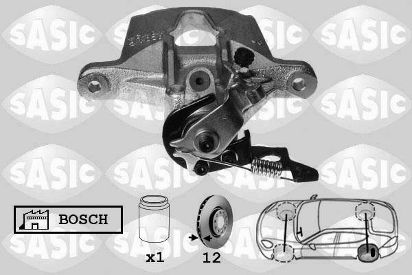 Sasic 6506032 - Тормозной суппорт autospares.lv