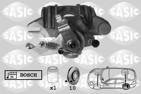 Sasic 6506070 - Тормозной суппорт autospares.lv