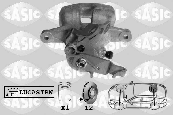 Sasic 6506193 - Тормозной суппорт autospares.lv