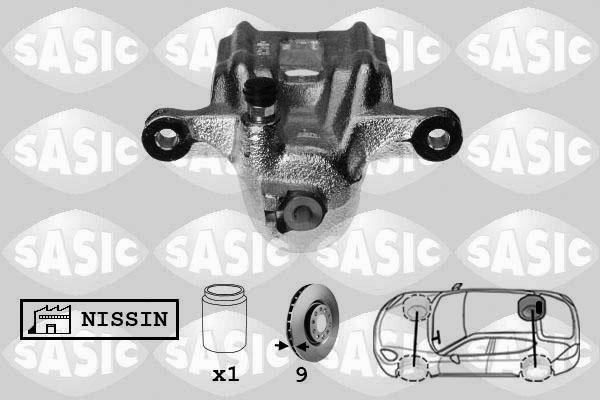 Sasic 6506143 - Тормозной суппорт autospares.lv