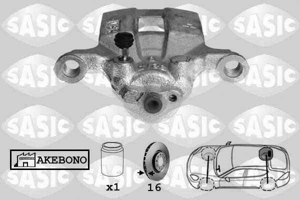 Sasic 6506153 - Тормозной суппорт autospares.lv