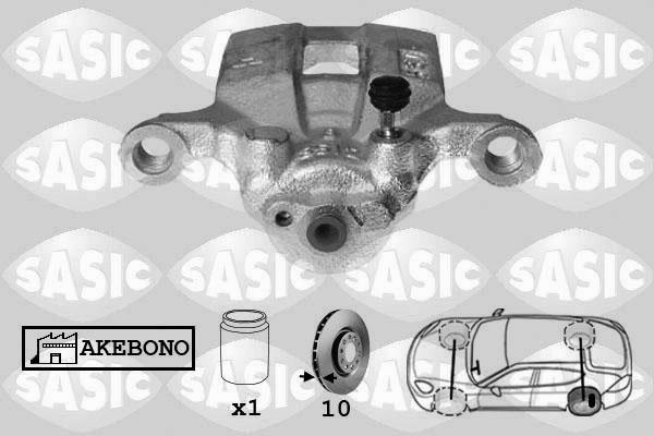 Sasic 6506152 - Тормозной суппорт autospares.lv