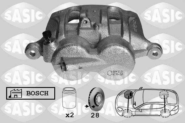 Sasic 6506163 - Тормозной суппорт autospares.lv