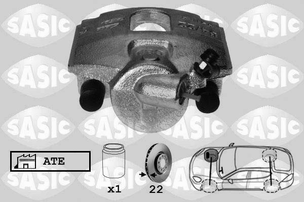 Sasic 6506109 - Тормозной суппорт autospares.lv