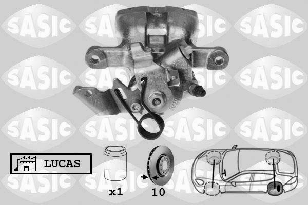 Sasic 6506100 - Тормозной суппорт autospares.lv