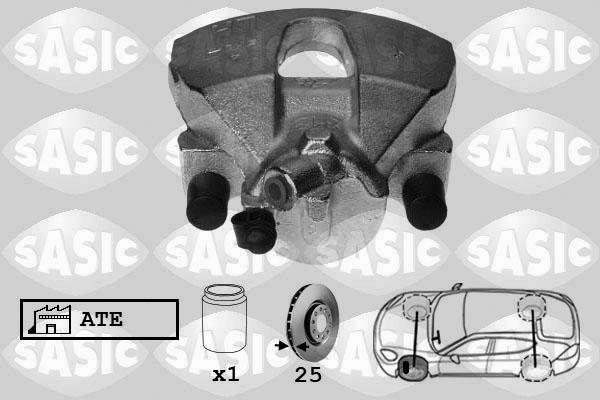 Sasic 6506188 - Тормозной суппорт autospares.lv