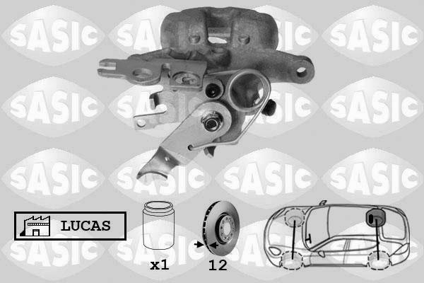 Sasic 6506133 - Тормозной суппорт autospares.lv