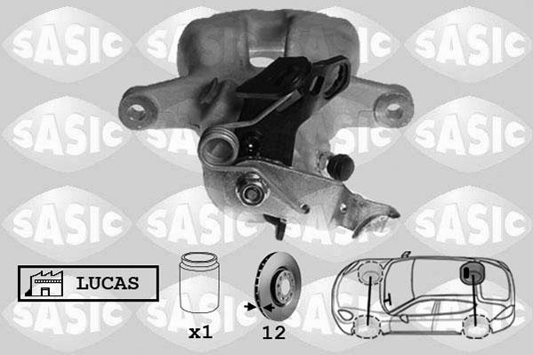 Sasic 6506125 - Тормозной суппорт autospares.lv