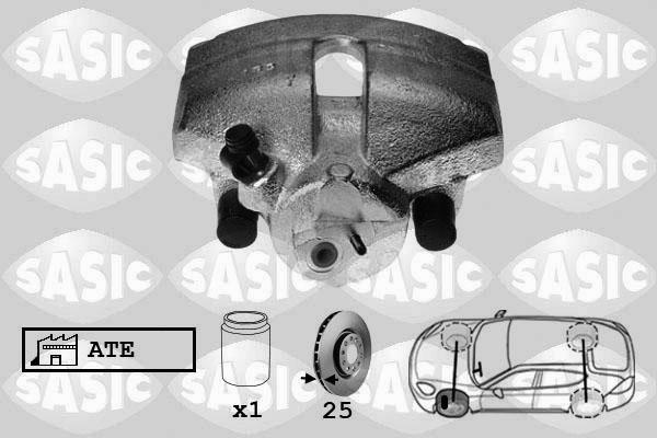 Sasic 6506120 - Тормозной суппорт autospares.lv