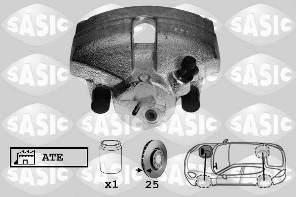 Sasic 6506121 - Тормозной суппорт autospares.lv