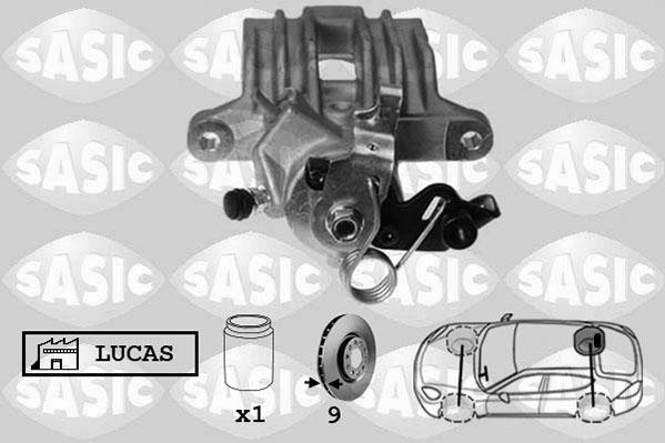 Sasic 6506123 - Тормозной суппорт autospares.lv