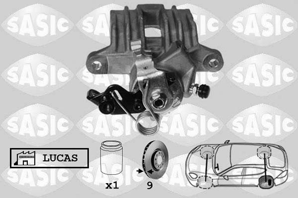 Sasic 6506122 - Тормозной суппорт autospares.lv