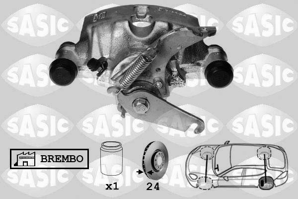 Sasic 6506174 - Тормозной суппорт autospares.lv