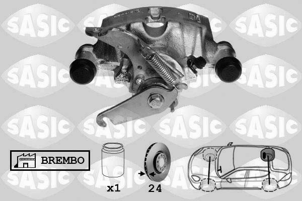 Sasic 6506175 - Тормозной суппорт autospares.lv