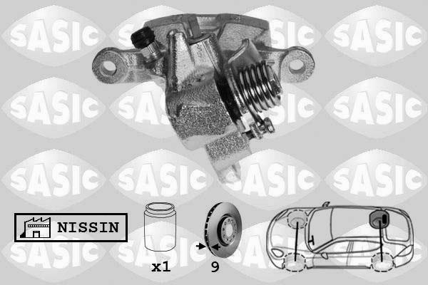 Sasic 6506201 - Тормозной суппорт autospares.lv