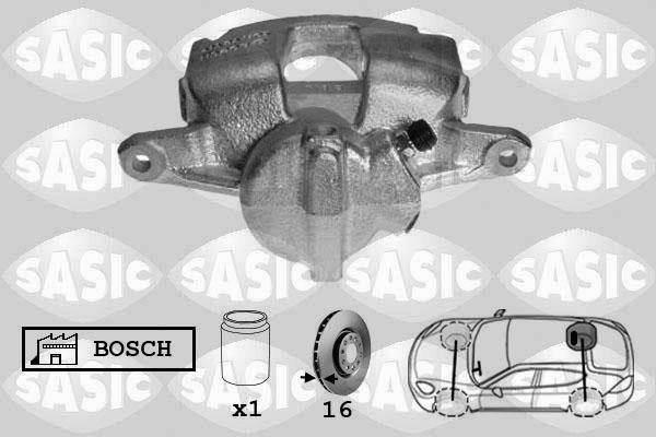 Sasic 6500067 - Тормозной суппорт autospares.lv