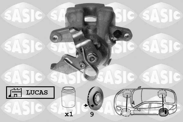 Sasic 6500012 - Тормозной суппорт autospares.lv